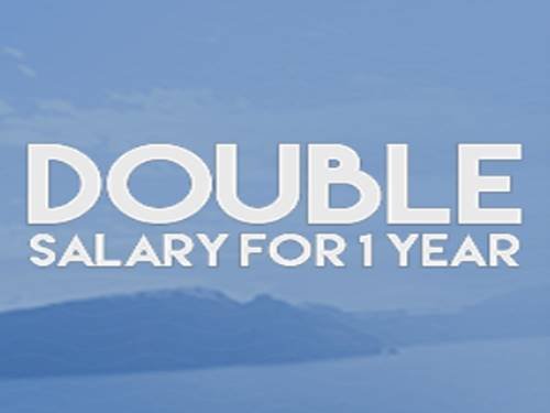Double Salary For 1 Year Game Logo