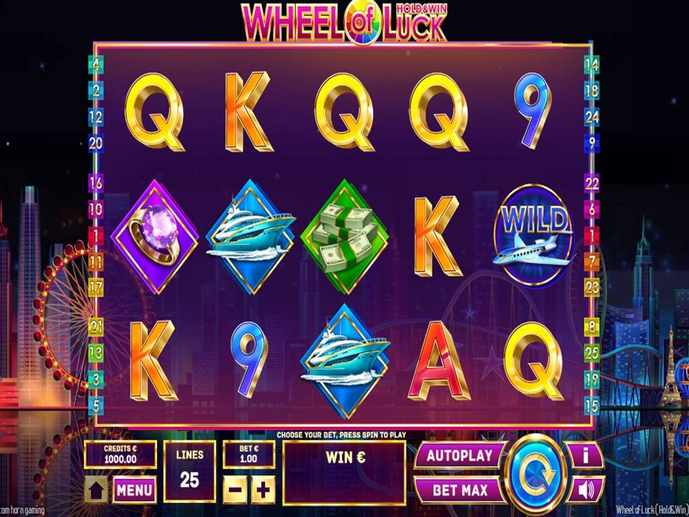 Wheel Of Luck Hold & Win Slot by Tom Horn Gaming screenshot