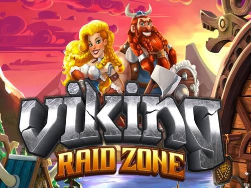 Viking Raid Zone Game Logo