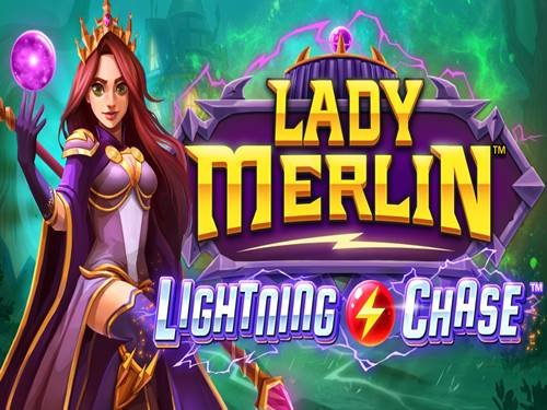 Lady Merlin Lightning Chase Game Logo