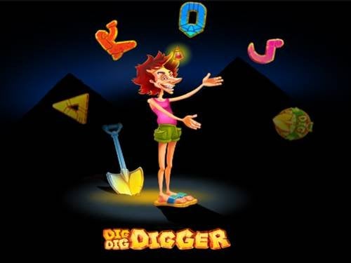 Dig Dig Digger Game Logo