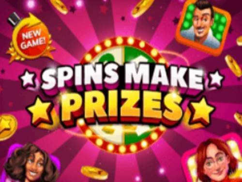 Spins Make Prizes Game Logo