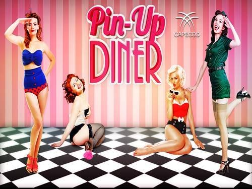 Pin-Up Diner Game Logo