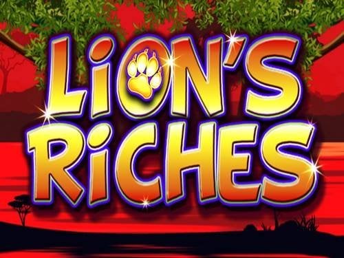 Lion's Riches Game Logo