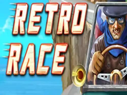 Retro Race Game Logo