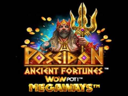 Poseidon Ancient Fortunes WowPot Megaways Game Logo