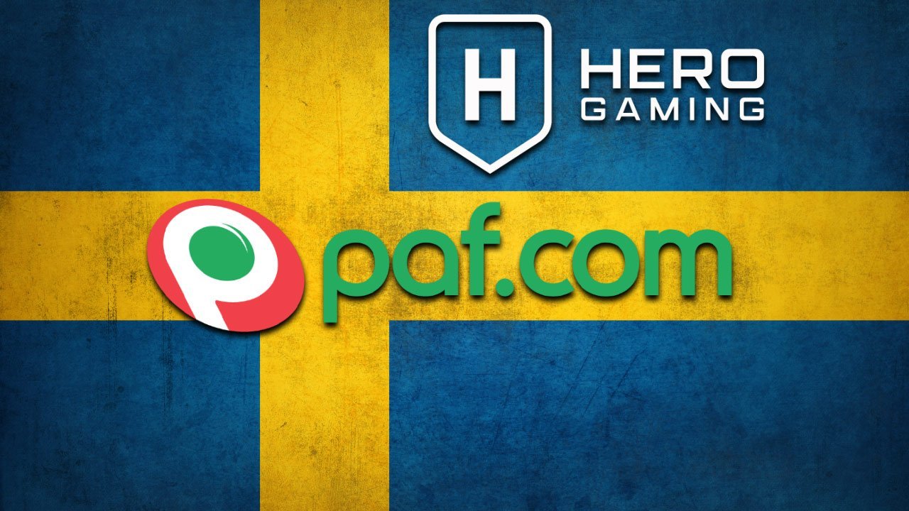 Hero Gaming Sells Three Swedish Online Casinos To Paf