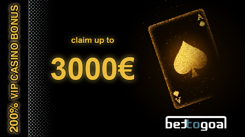 Claim a 225% VIP Buy-In Casino Bonus when Joining Bettogoal Casino