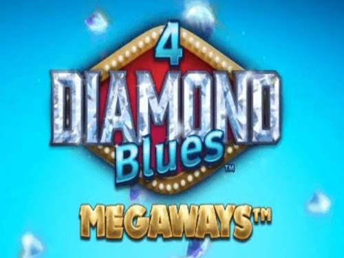 4 Diamond Blues Megaways Game Logo