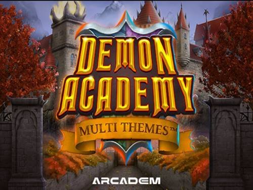 Demon Academy Multi Themes Game Logo