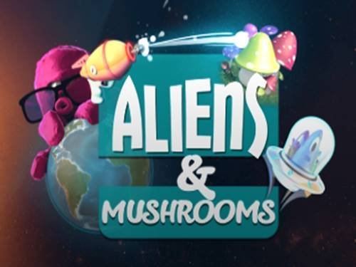 Aliens And Mushrooms Game Logo