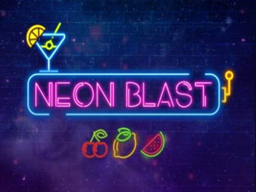 Neon Blast Game Logo