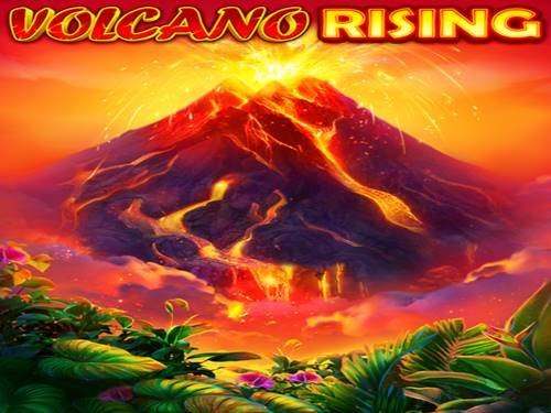 Volcano Rising Game Logo