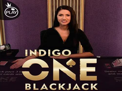 One Blackjack 2 - Indigo Game Logo