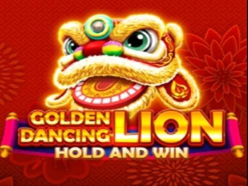 Golden Dancing Lion Game Logo