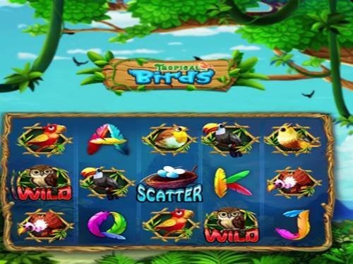 Tropical Birds Game Logo