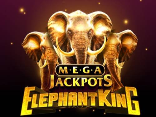 Elephant King MegaJackpots Game Logo