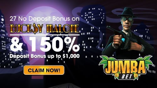 Grab 27 No Deposit Spins and a 150% Welcome Bonus at Jumba Bet Casino