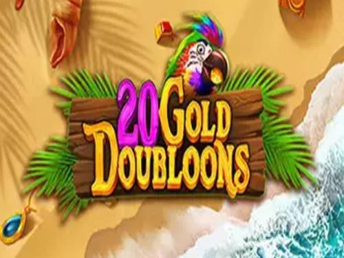 20 Gold Doubloons Game Logo