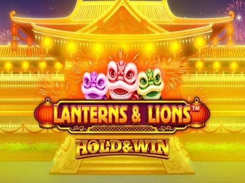 Lanterns & Lions: Hold & Win Game Logo