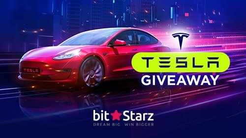 Enter the Tesla Giveaway Promotion at BitStarz Casino