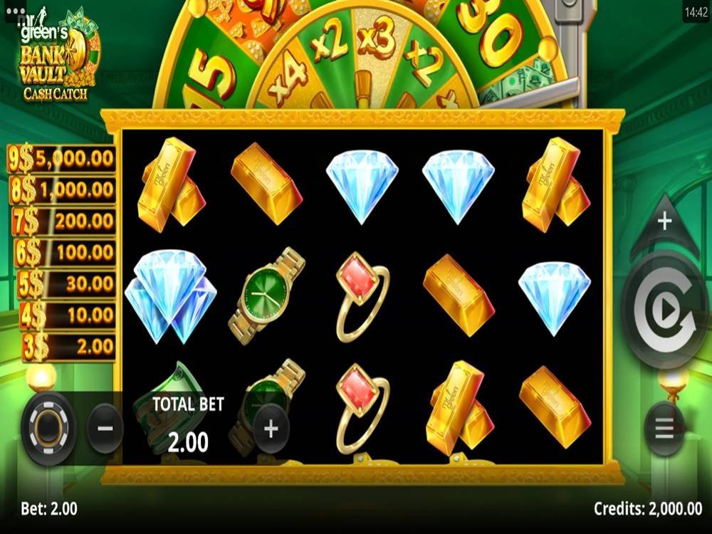 Mr. Green's Bank Vault Game Screenshot
