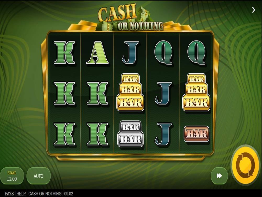 Cash Or Nothing Slot by Red Tiger screenshot