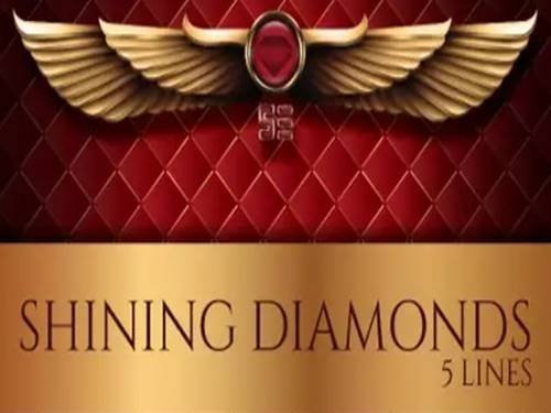 Shining Diamonds 5 Lines Game Logo