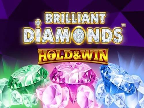 Brilliant Diamonds: Hold & Win Game Logo