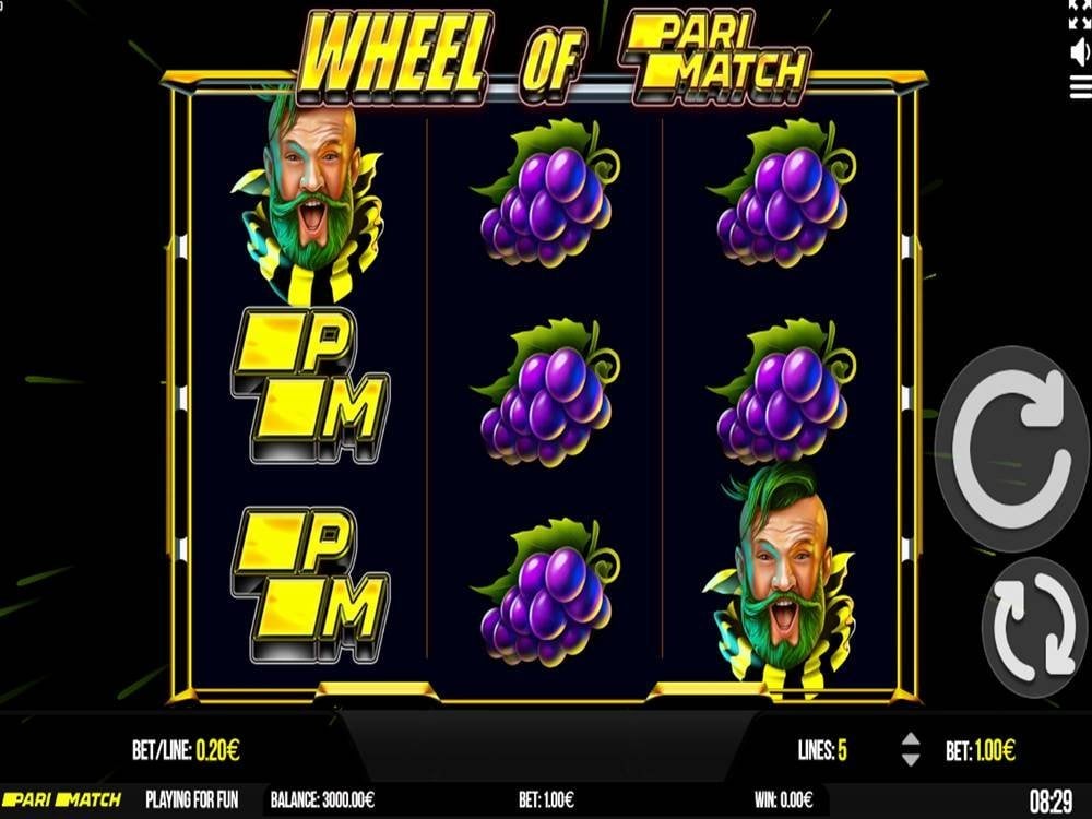 Wheel Of Parimatch Slot by Fugaso screenshot