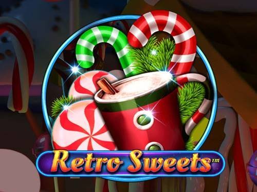 Retro Sweets Game Logo