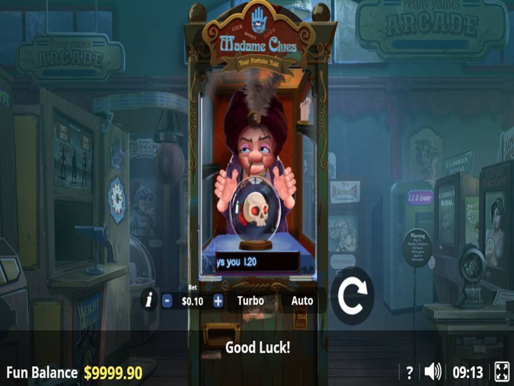 Madame Clues Slot by Lady Luck Games screenshot