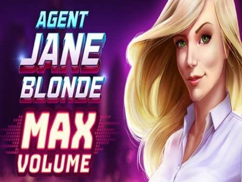 Agent Jane Blonde Max Volume Game Logo