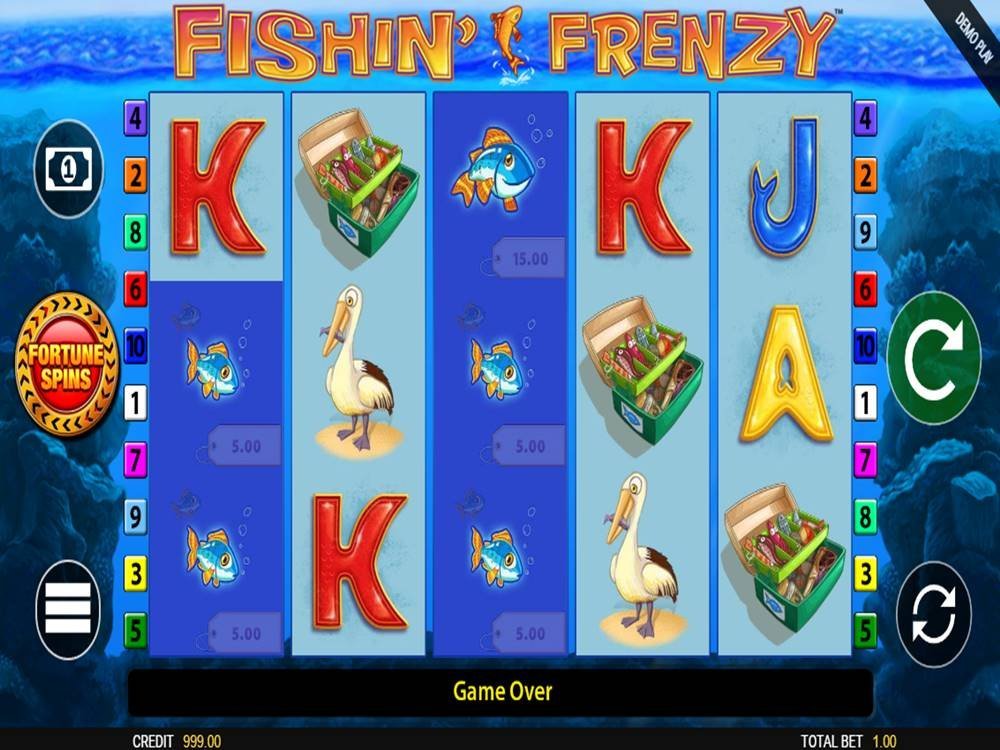 fishin frenzy slot