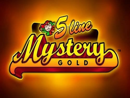 5 Line Mystery Gold Game Logo