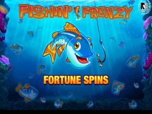 Fishin' Frenzy Fortune Spins Game Logo