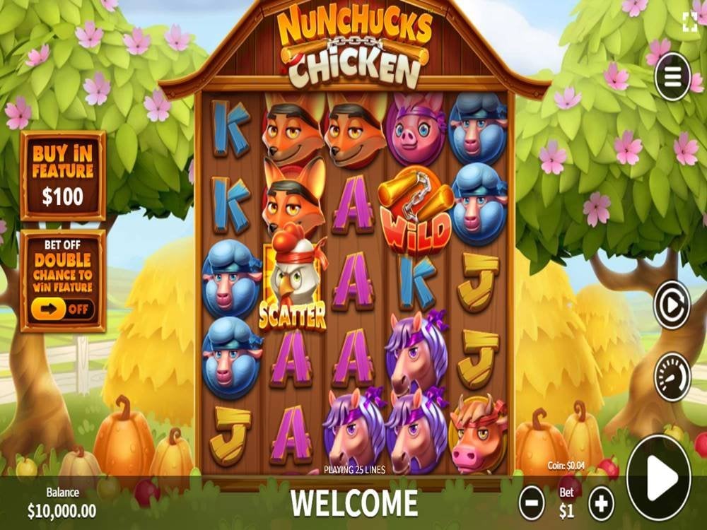 Nunchucks Chicken Slot by Skywind Group Slots GamblersPick