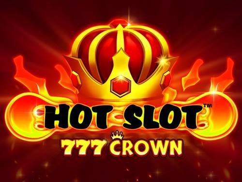 Hot Slot™: 777 Crown Game Logo