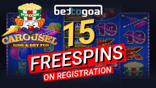 BetToGoal Offers 15 Free Spins to Newly Registered Players
