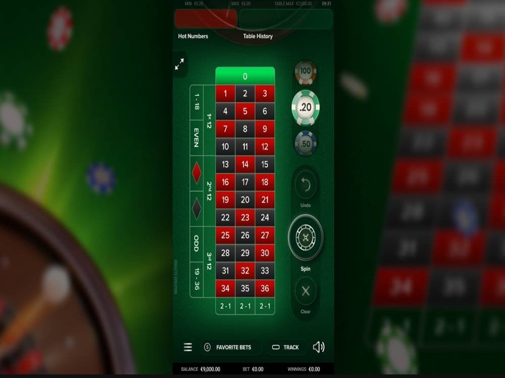 Roulette Evolution by Yggdrasil Gaming GamblersPick