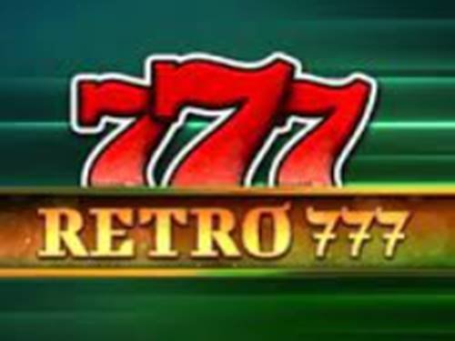 Retro 777 Game Logo