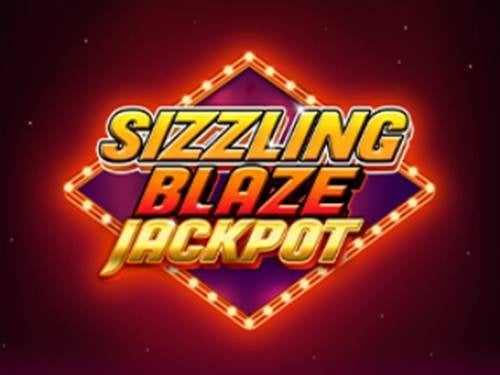 Sizzling Blaze Jackpot Game Logo