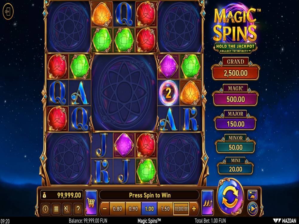 Magic Spins™ Slot by Wazdan screenshot
