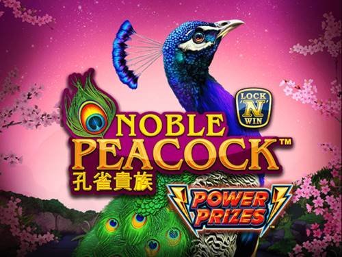 Power Prizes - Noble Peacock Game Logo