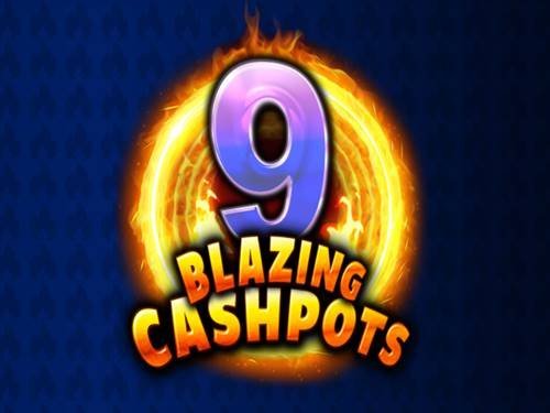 9 Blazing Cashpots Game Logo