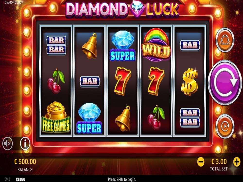 Diamond Luck Game Screenshot