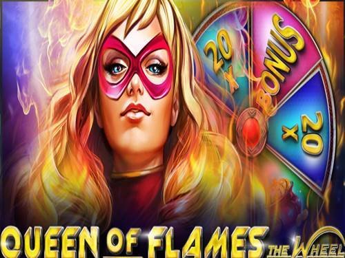 Queen Of Flames The Wheel Game Logo