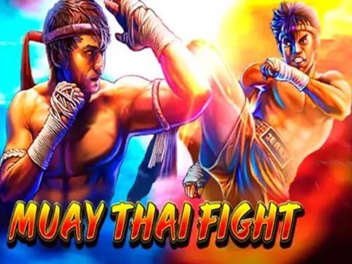 Muay Thai Fight Game Logo