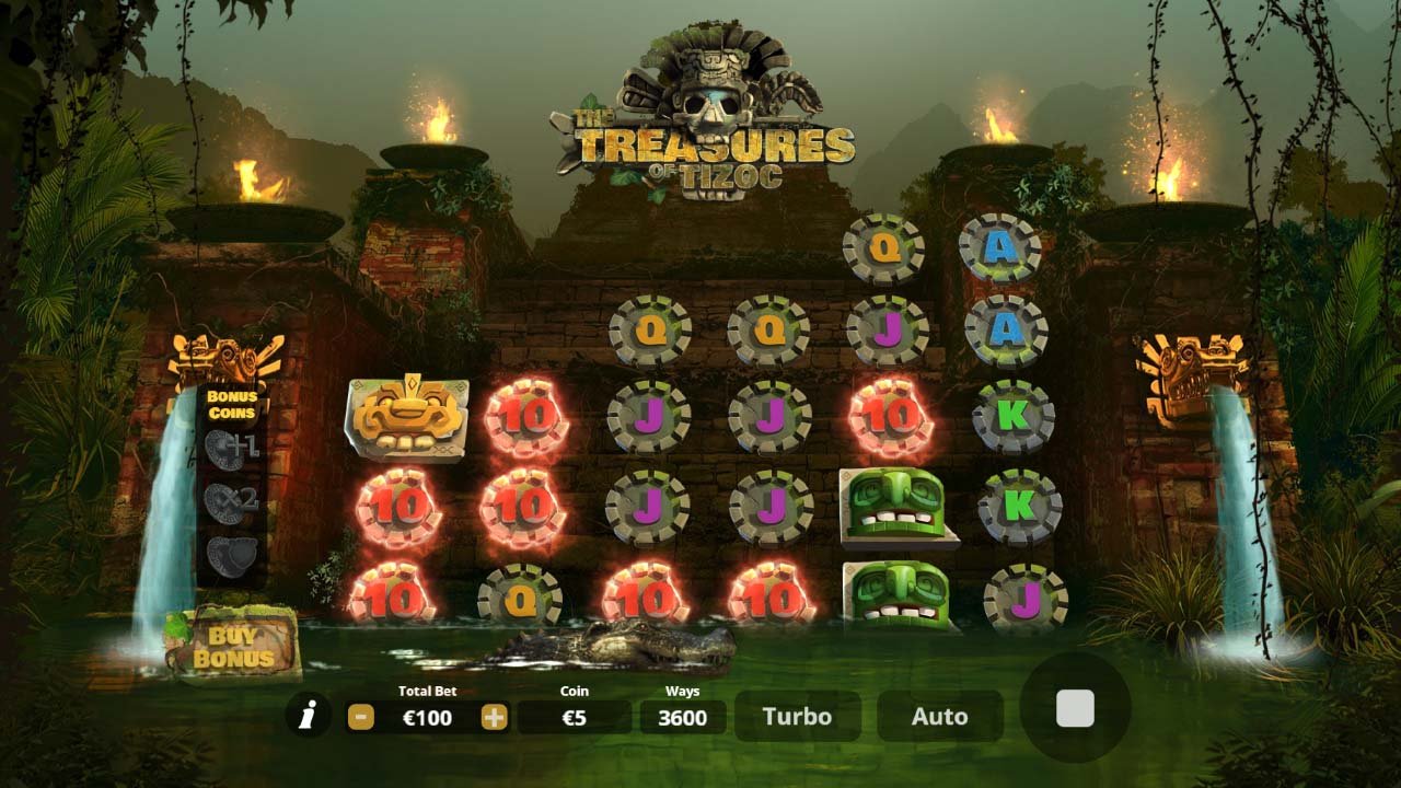 GamblersPick - Treasures of Tizoc online slot
