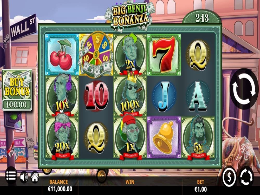 Big Benji Bonanza Game Screenshot